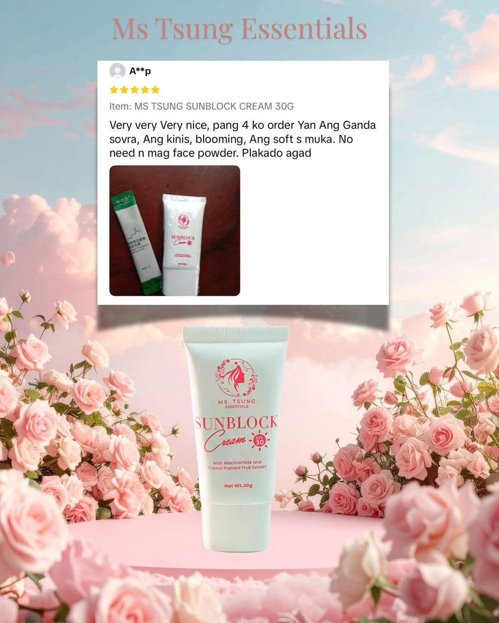 MS Tsung Sunblock Cream