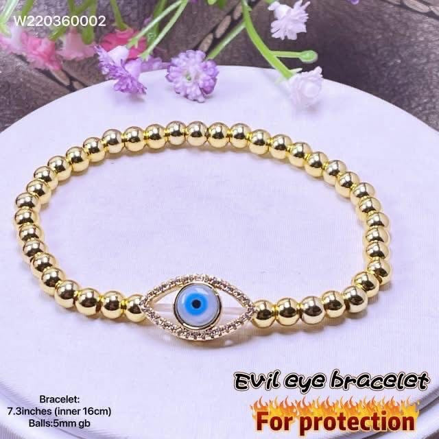 Evil eye bracelet for protection
