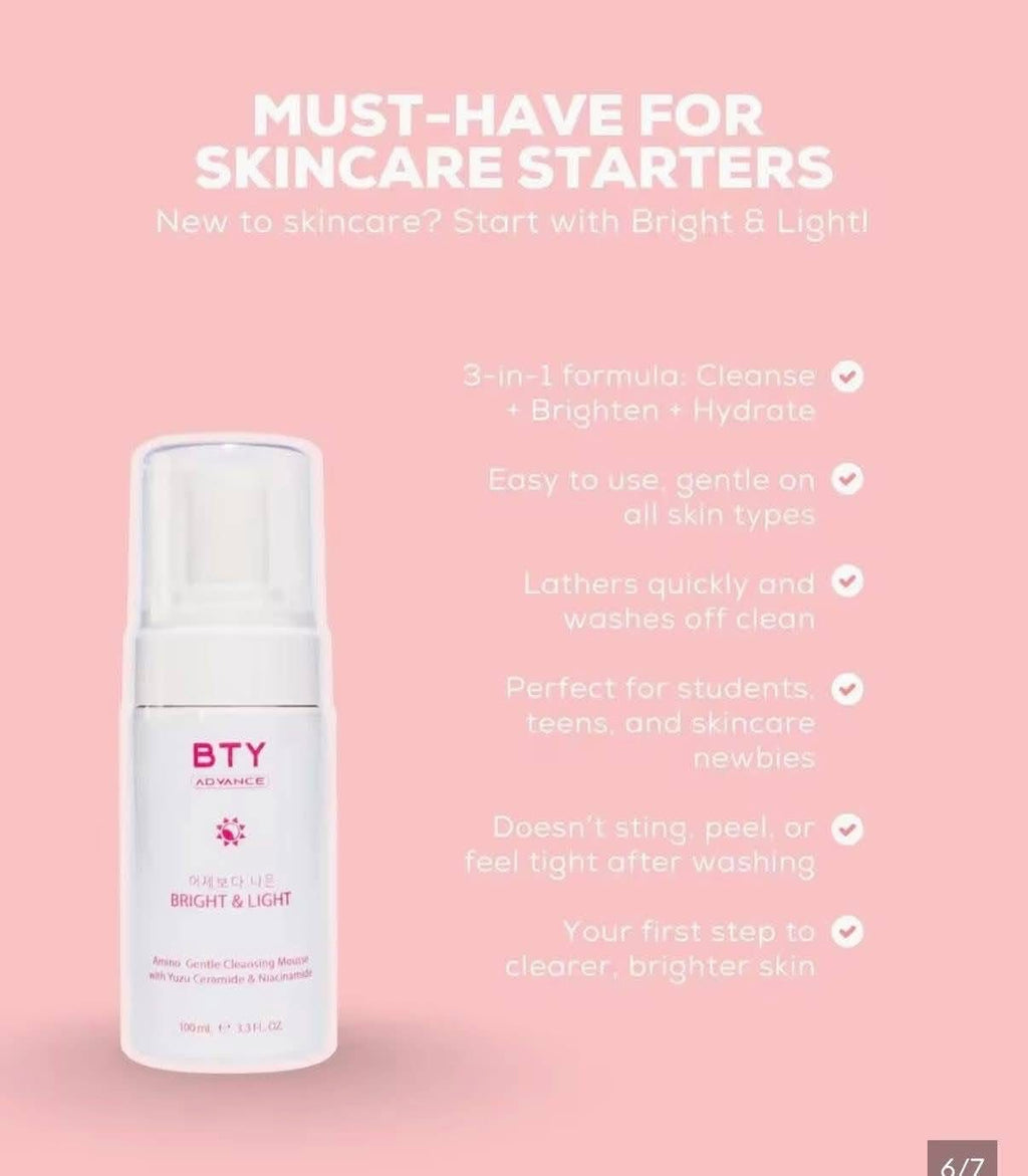 BTY Advance Bright & Light Amino Gentle Cleansing