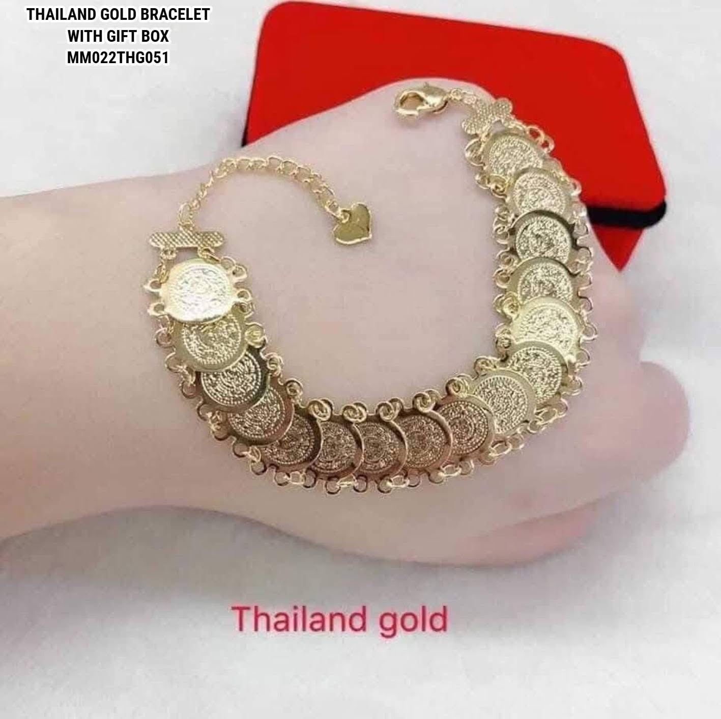 Thailand gold bracelet
