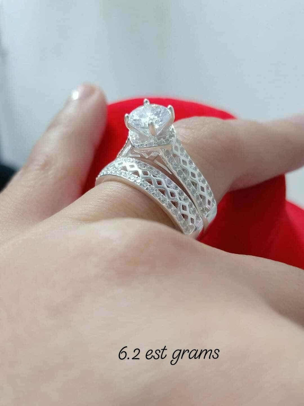 92.5 pure Italy silver ring