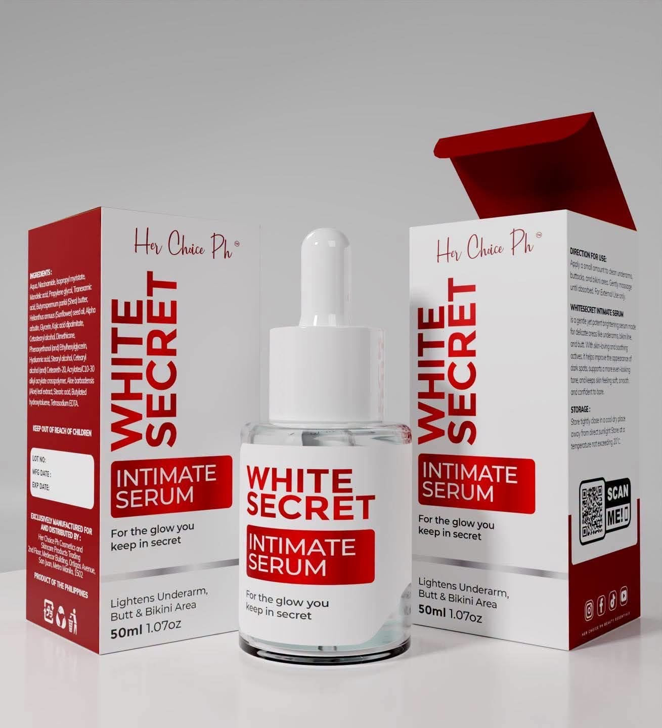 Her choice white secret serum