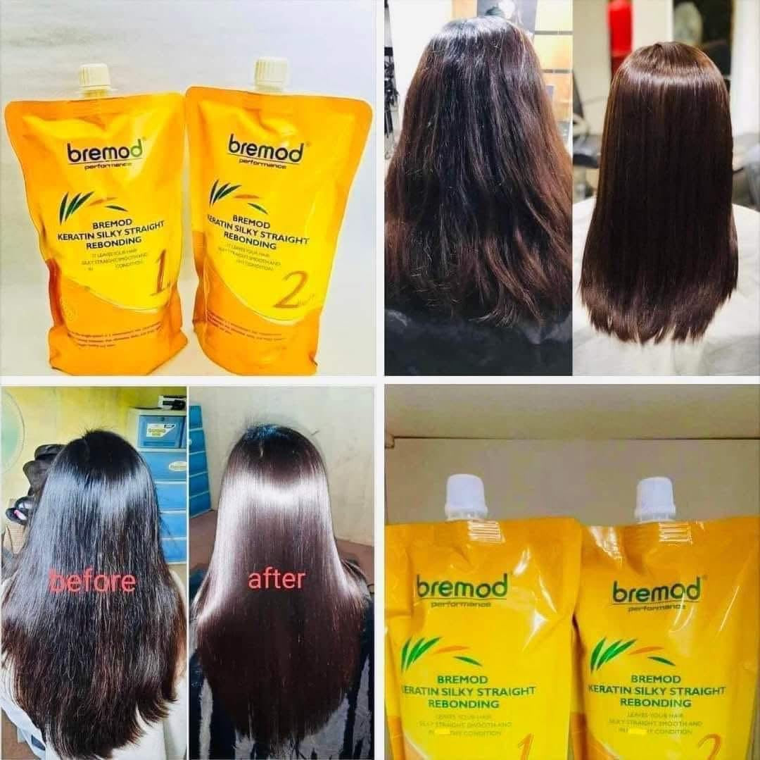 Bremod Performance Keratin Silky Straight Rebonding Set