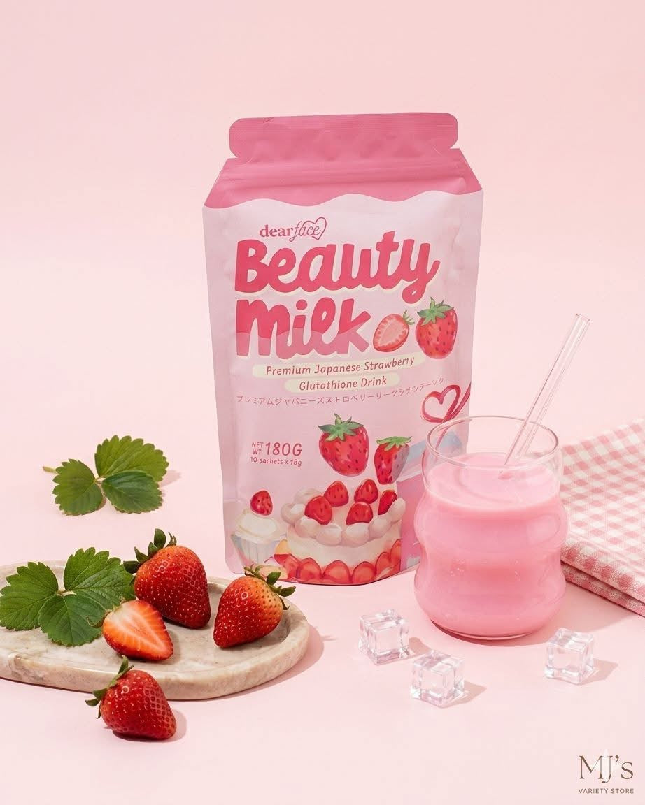 BEAUTY MILK STRAWBERRY Premium Japanese