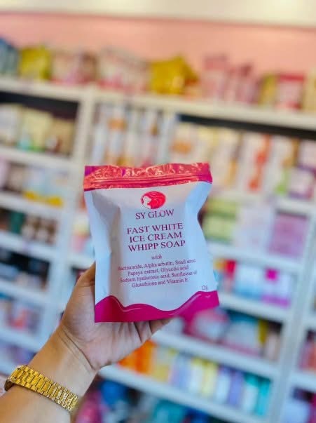 The SY GLOW Ice Cream Soap