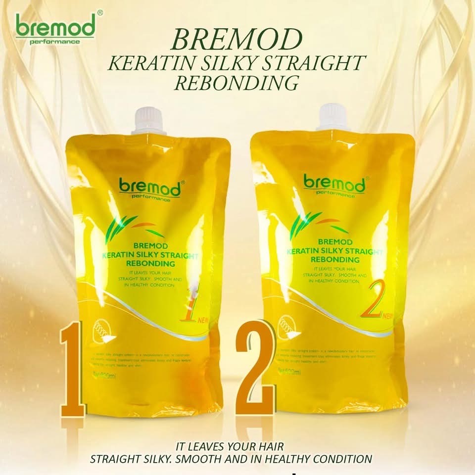 Bremod Performance Keratin Silky Straight Rebonding Set