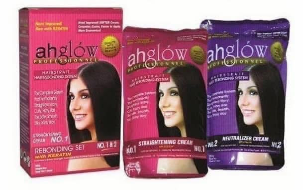 Ahglow rebonding set with keratin
165g