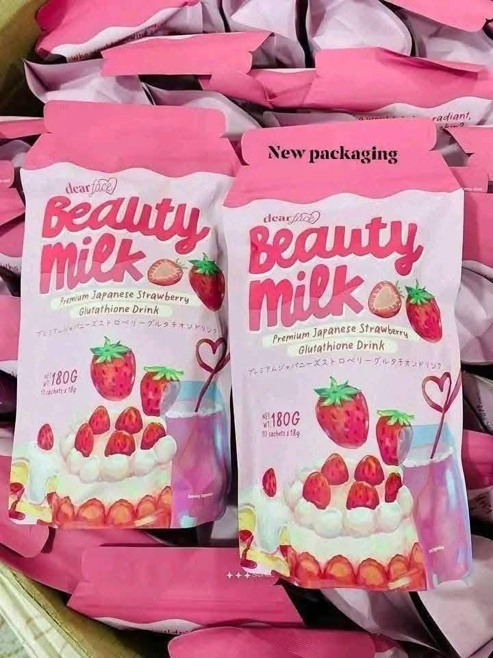 BEAUTY MILK STRAWBERRY Premium Japanese