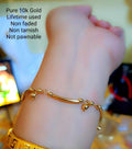 10k us gold bracelet