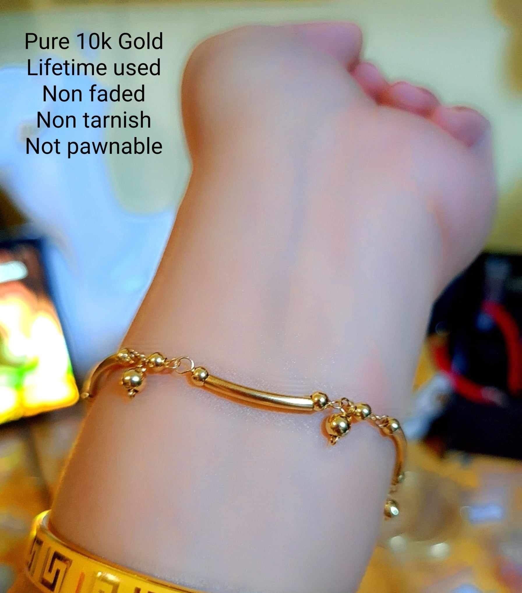 10k us gold bracelet