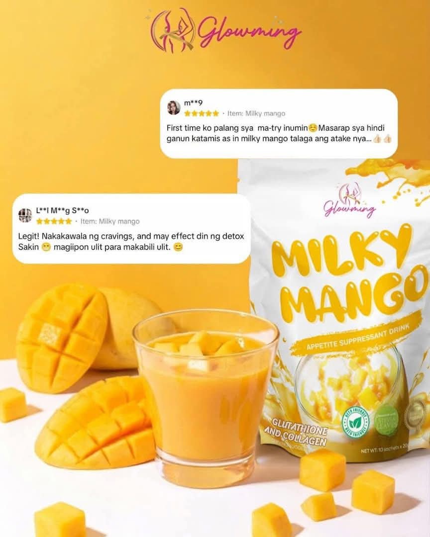 Glowming milky mango