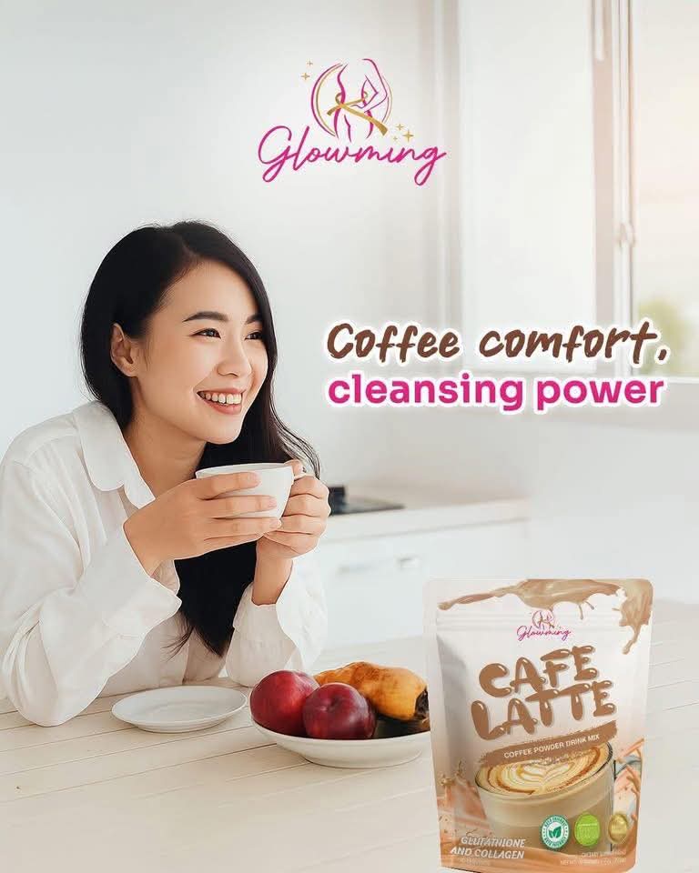 Cafe latte glowming