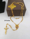 Thailand gold Rosary necklace