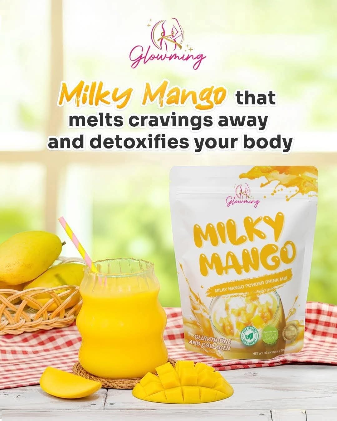 Glowming milky mango