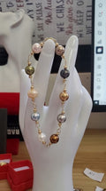 10k Gold Fresh water bracelet