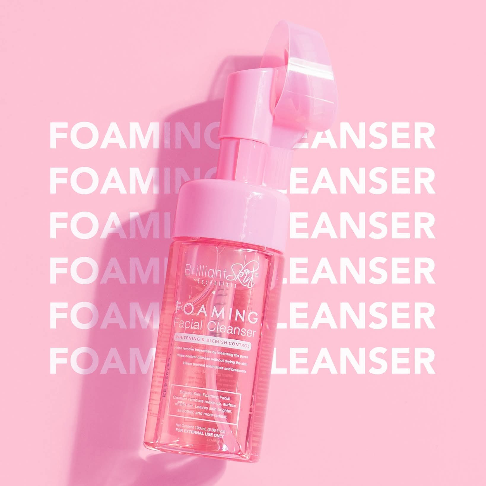 Brilliant  foaming facial cleanser