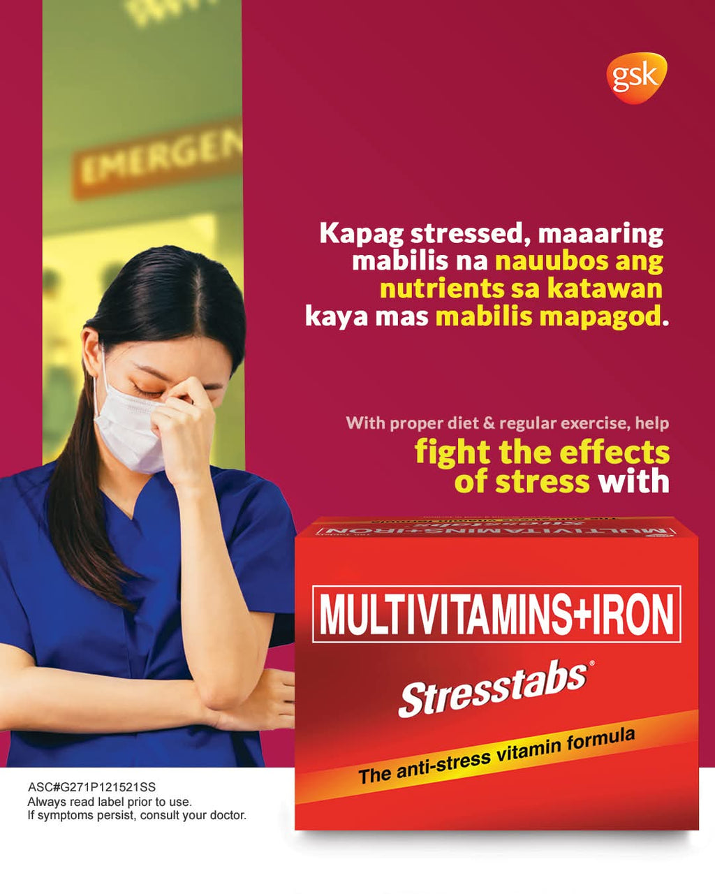 Stresstab multivitamins