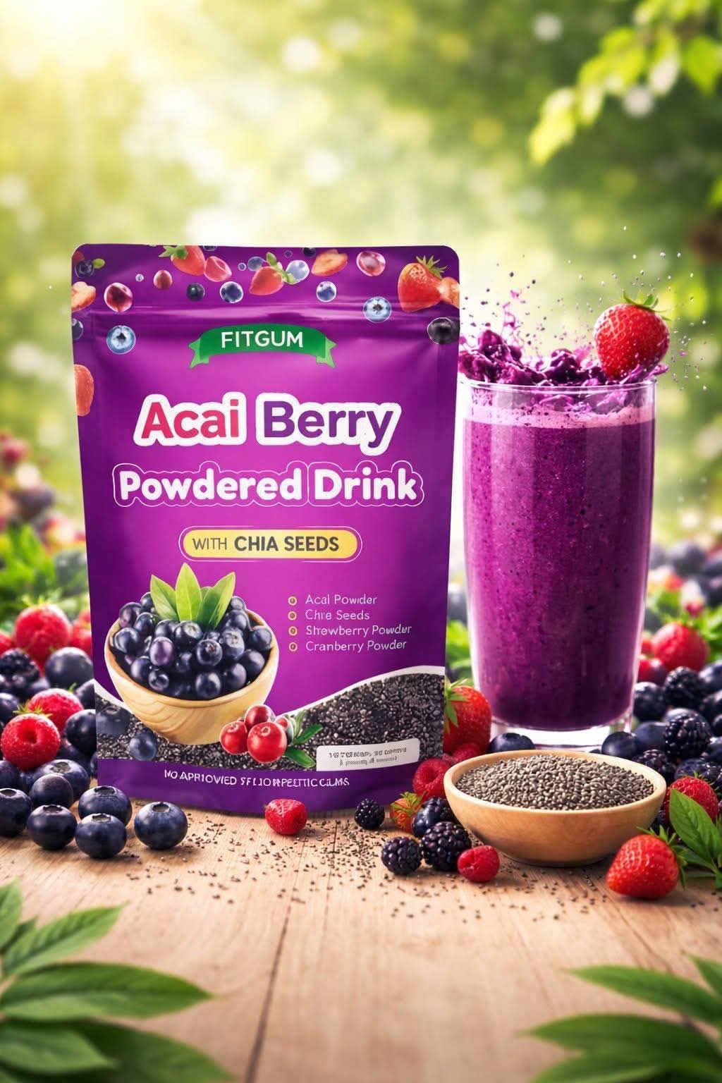 Acai Berry fit gum