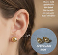 10k gold earrings