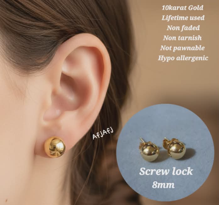 10k gold earrings