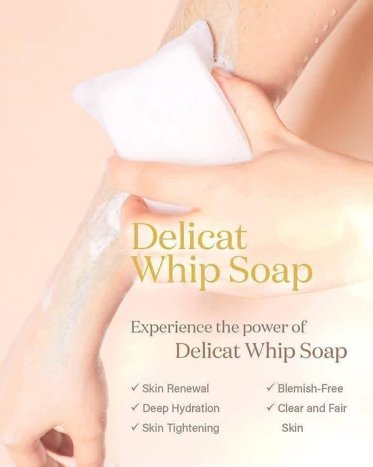 Delicat whip soap