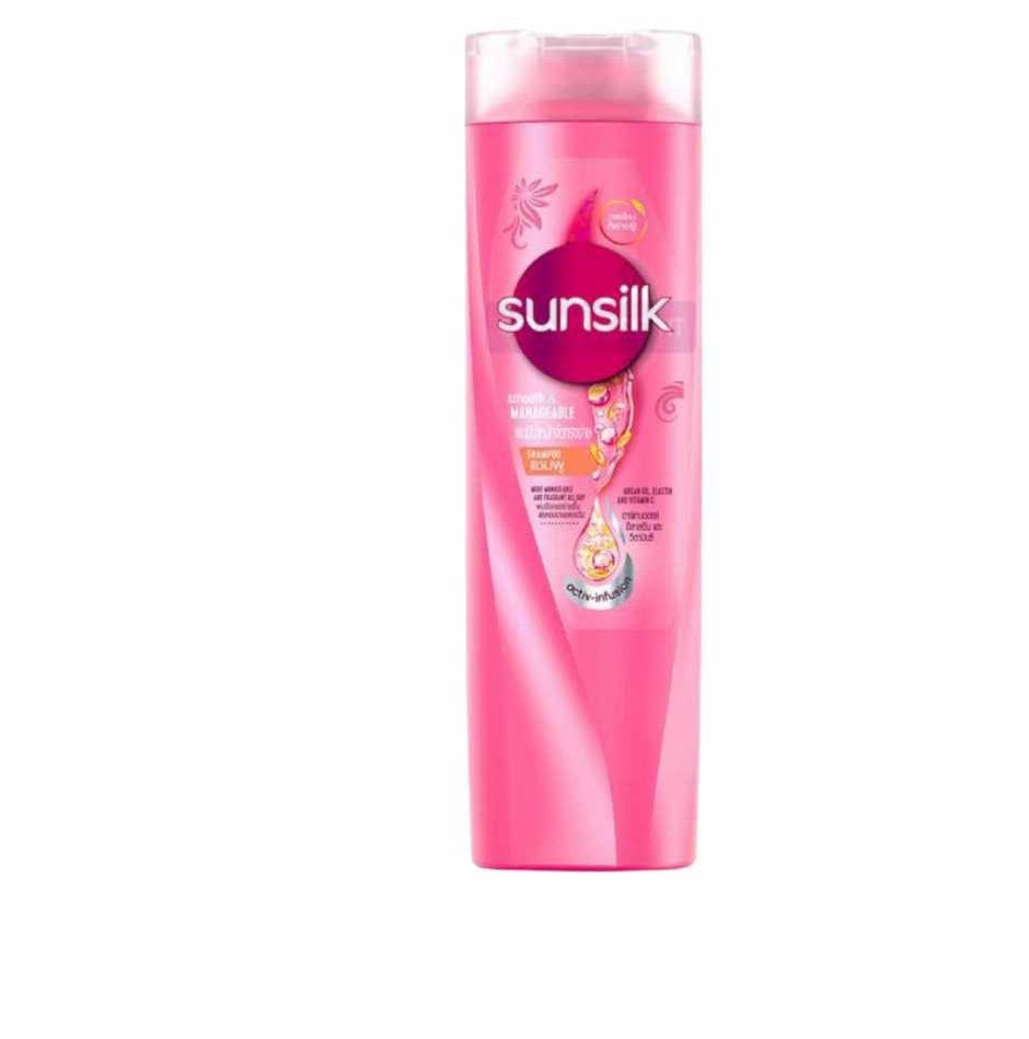 Sunsilk Smooth and Manageable Shampoo Pink