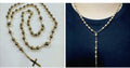10k Us gold cross  necklace