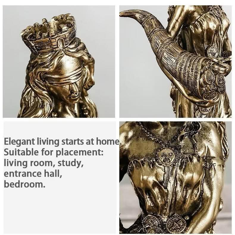 BUENA FORTUNA GODDESS OF FORTUNE STATUE