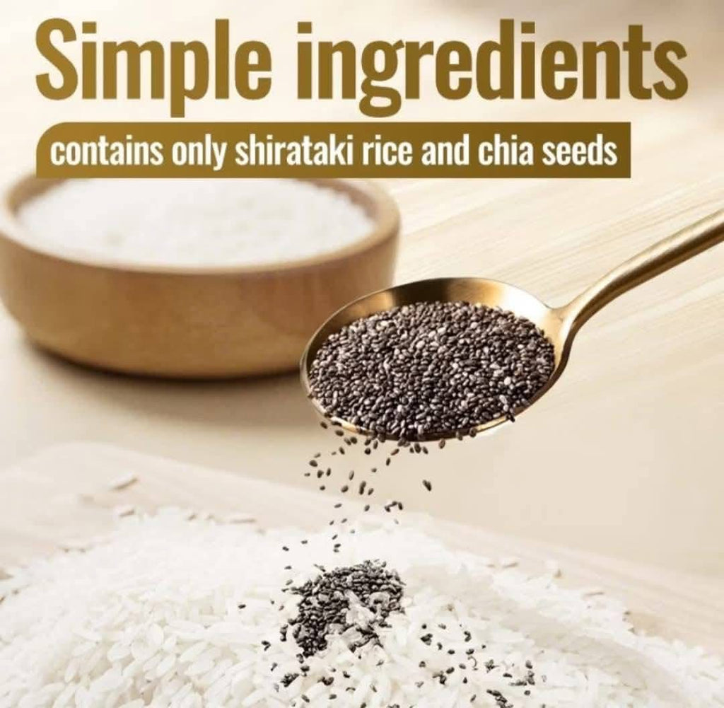 Chia Seeds Shirataki Rice Original (100g)