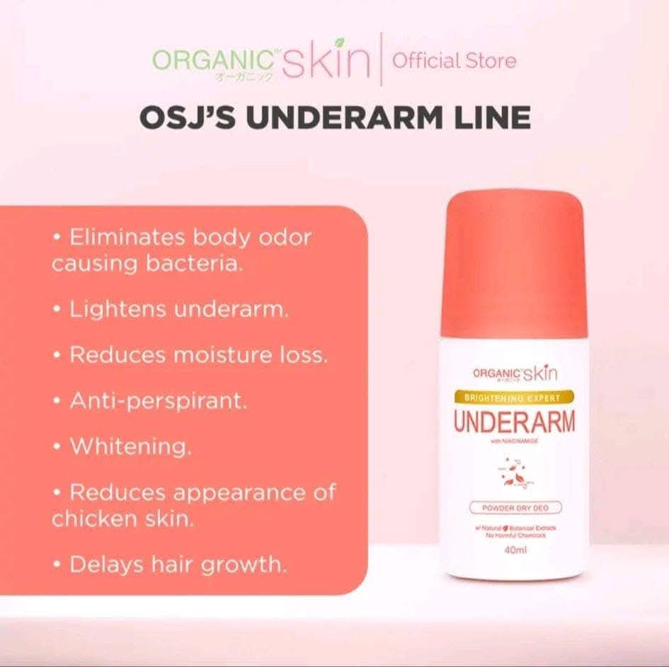 Organic whitening underarm