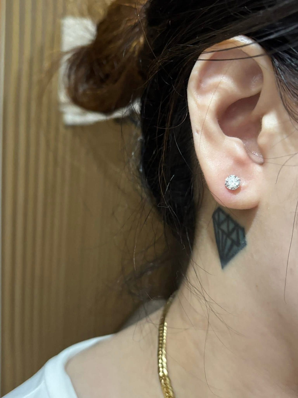 MOISSANITE DIAMOND EARINGS