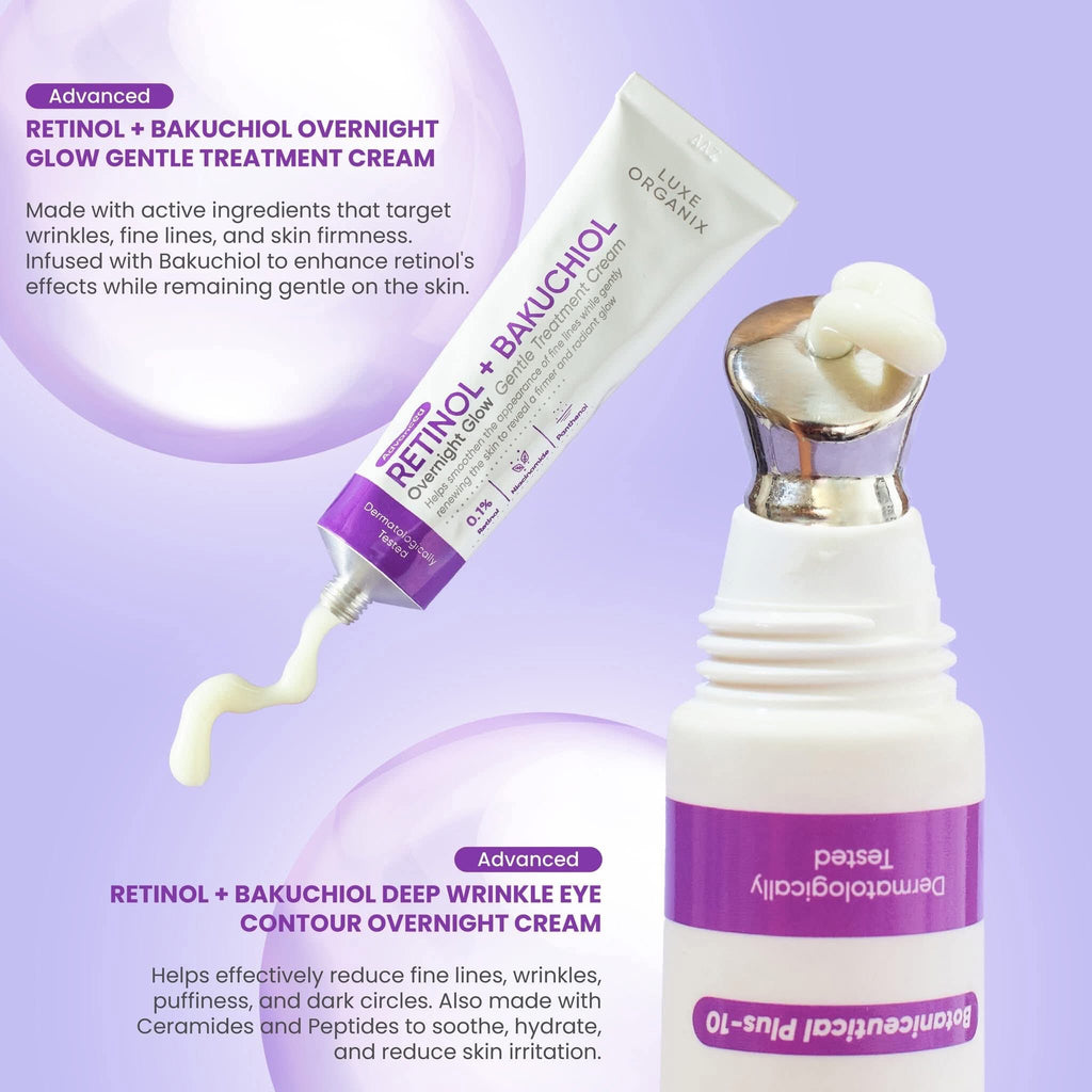 Retinol + Bakuchiol Deep Wrinkle Eye Contour Cream