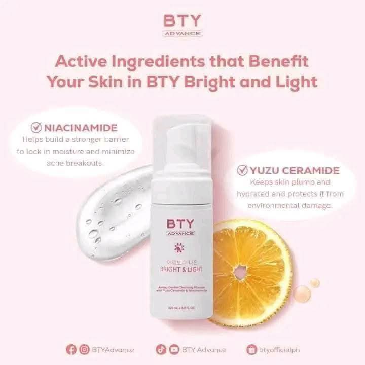 Bty facial wash