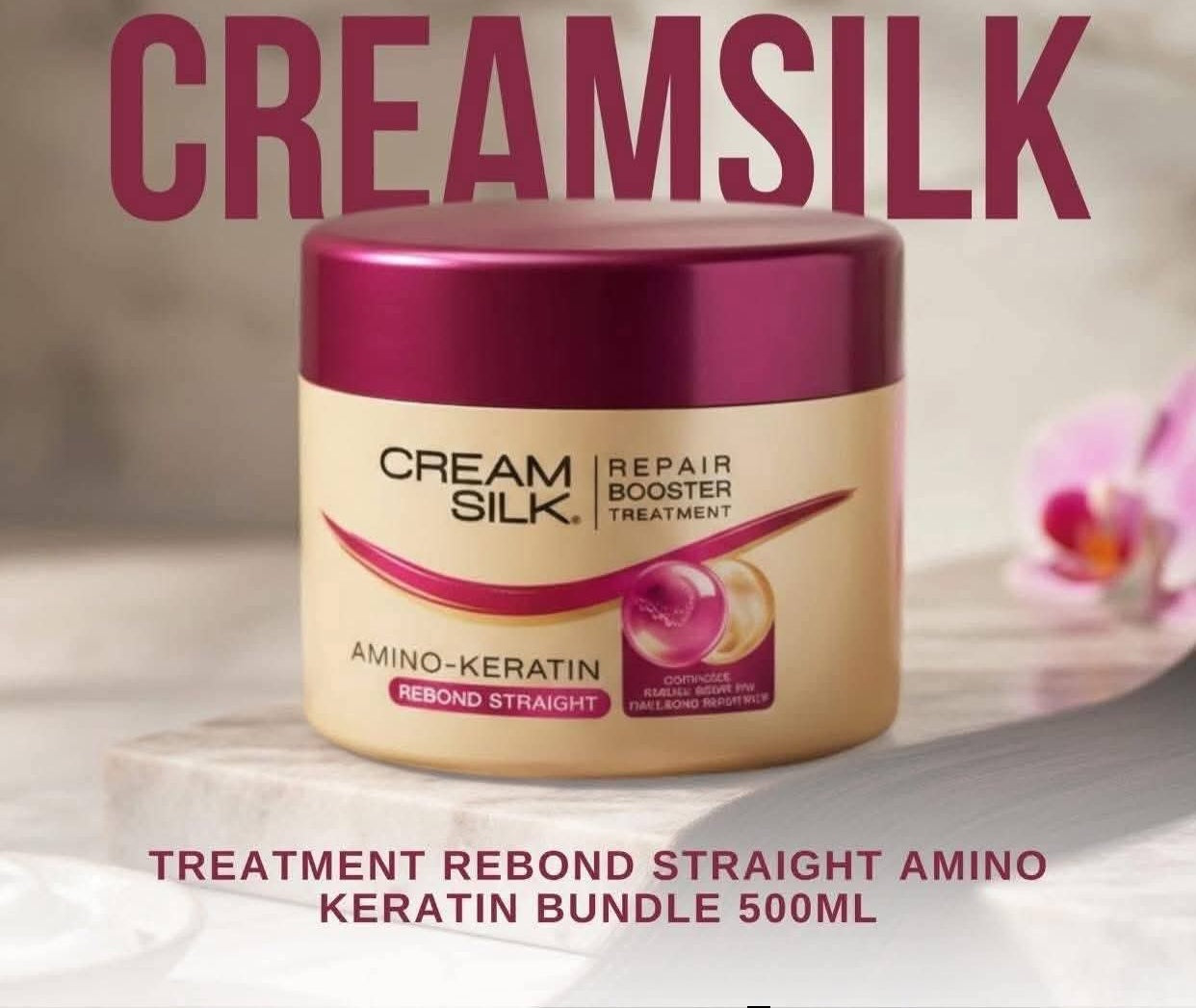 This Cream Silk Treatment Rebond Straight (Amino Keratin)
