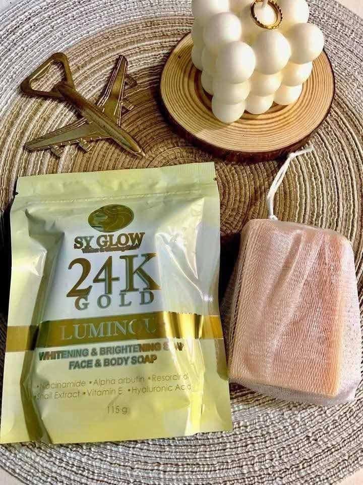 SY GLOW 24K GOLD LUMINOUS SOAP