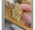 18k saudi gold ring s