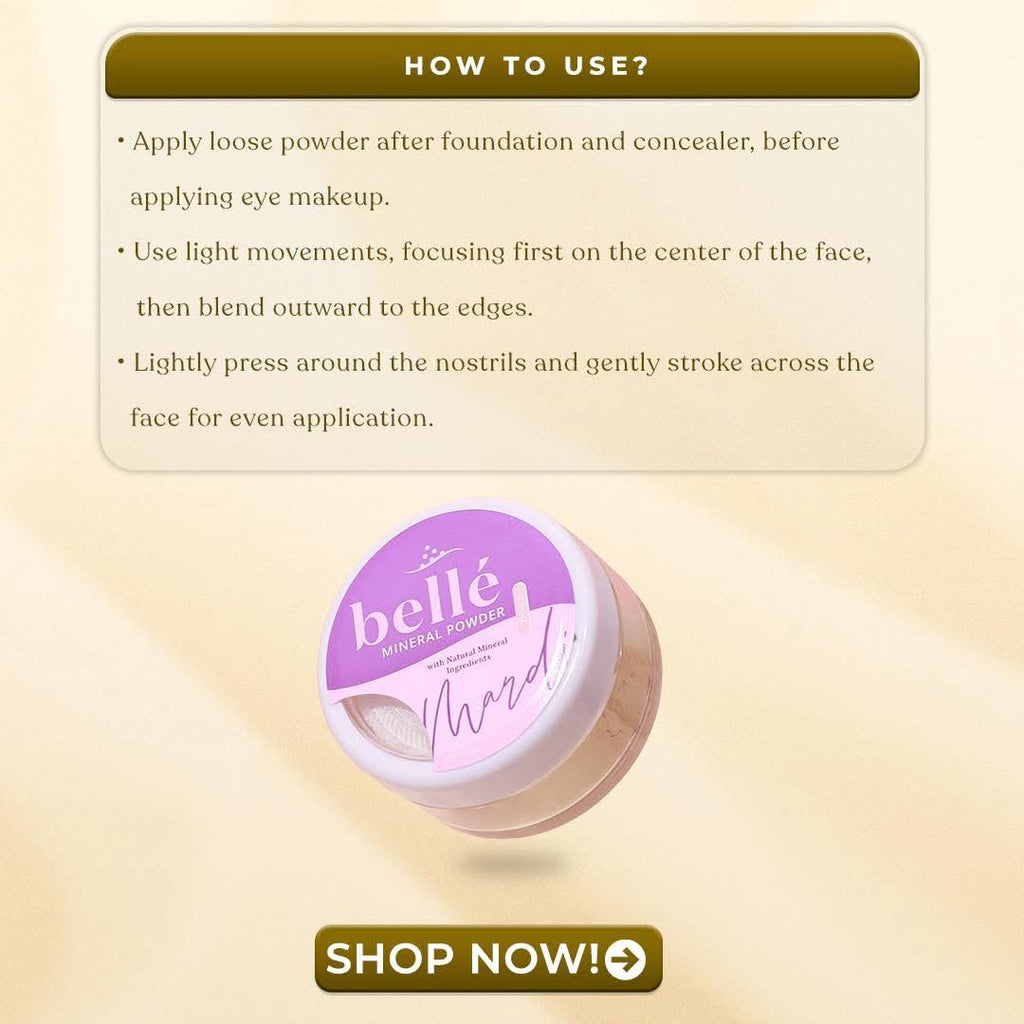 Belle Mineral powder