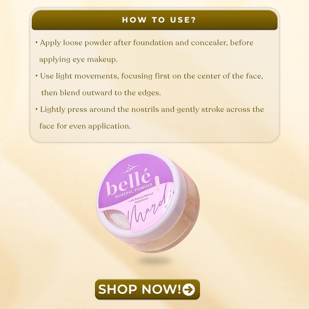 Belle Mineral powder