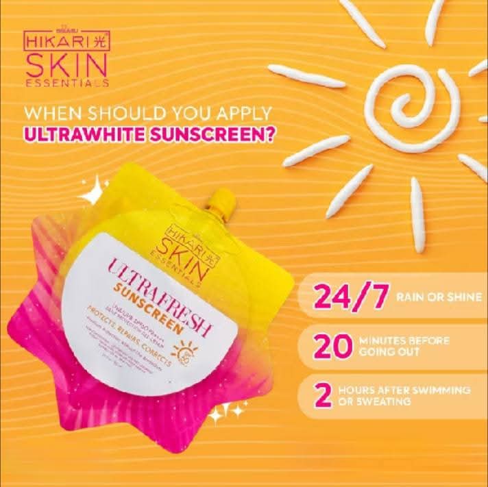 Hikari Skin UltraWhite / UltraFresh Sunscreen SPF50 50ml