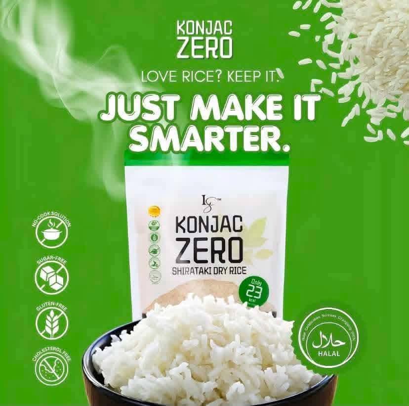 Konjac Zero shirataki  rice