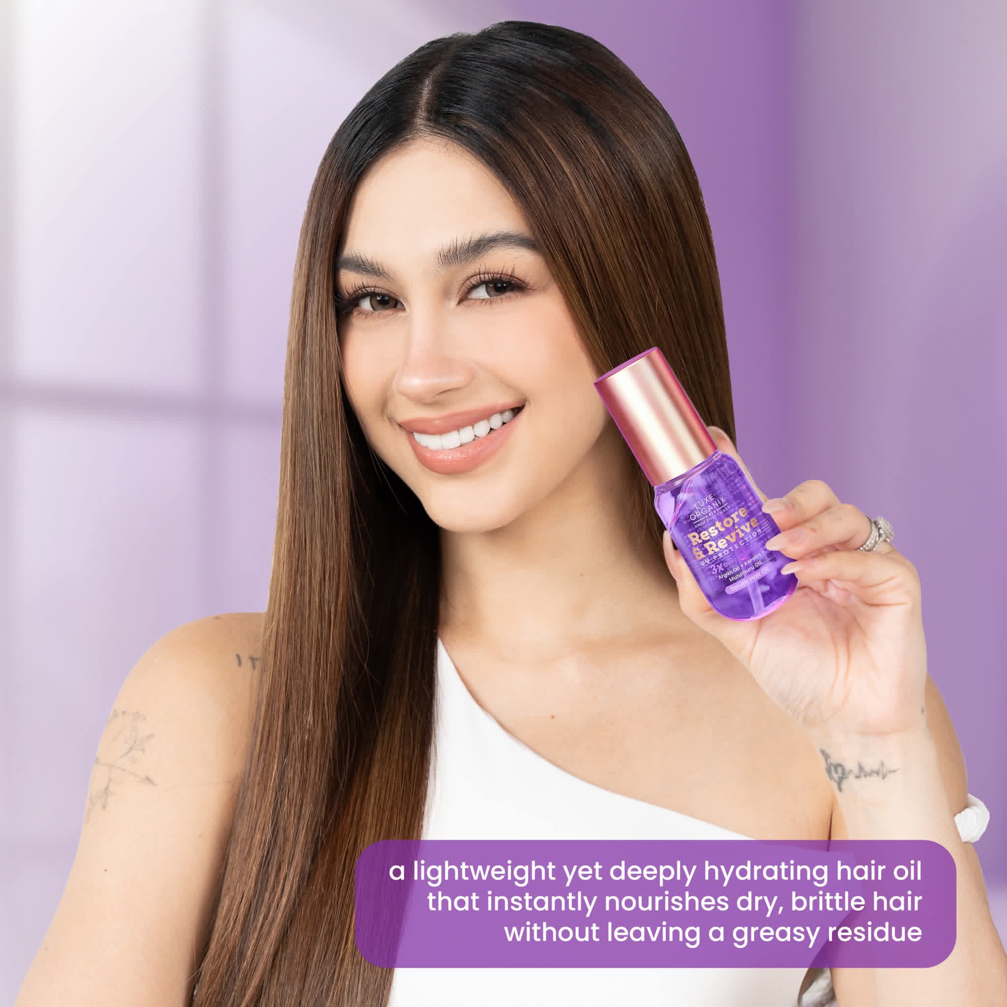 Restore & Revive Serum Hair lux organix