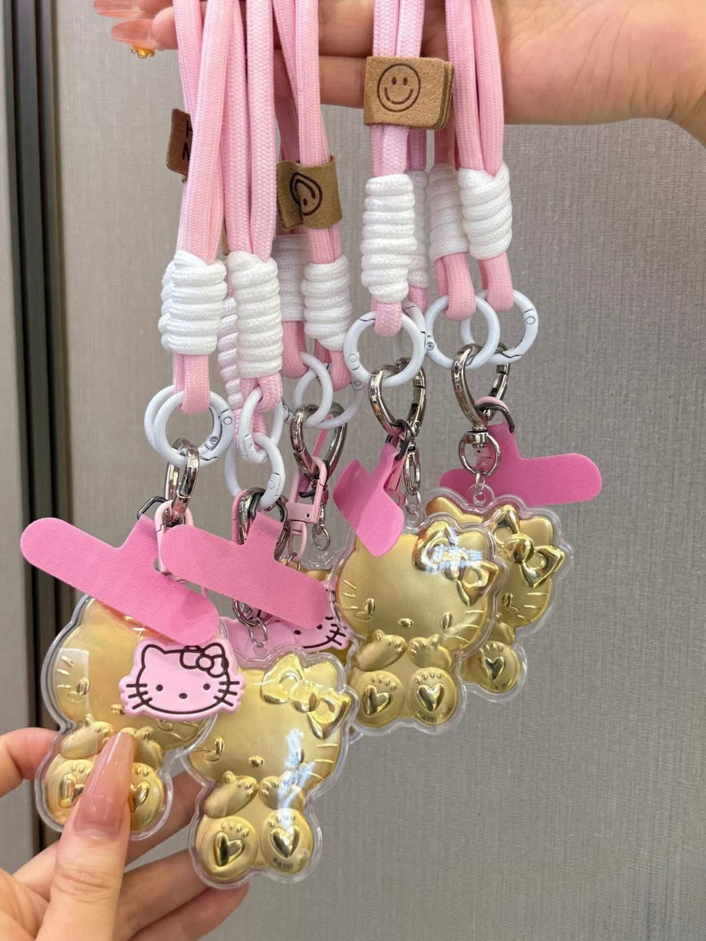 24K Hello kitty Keychain