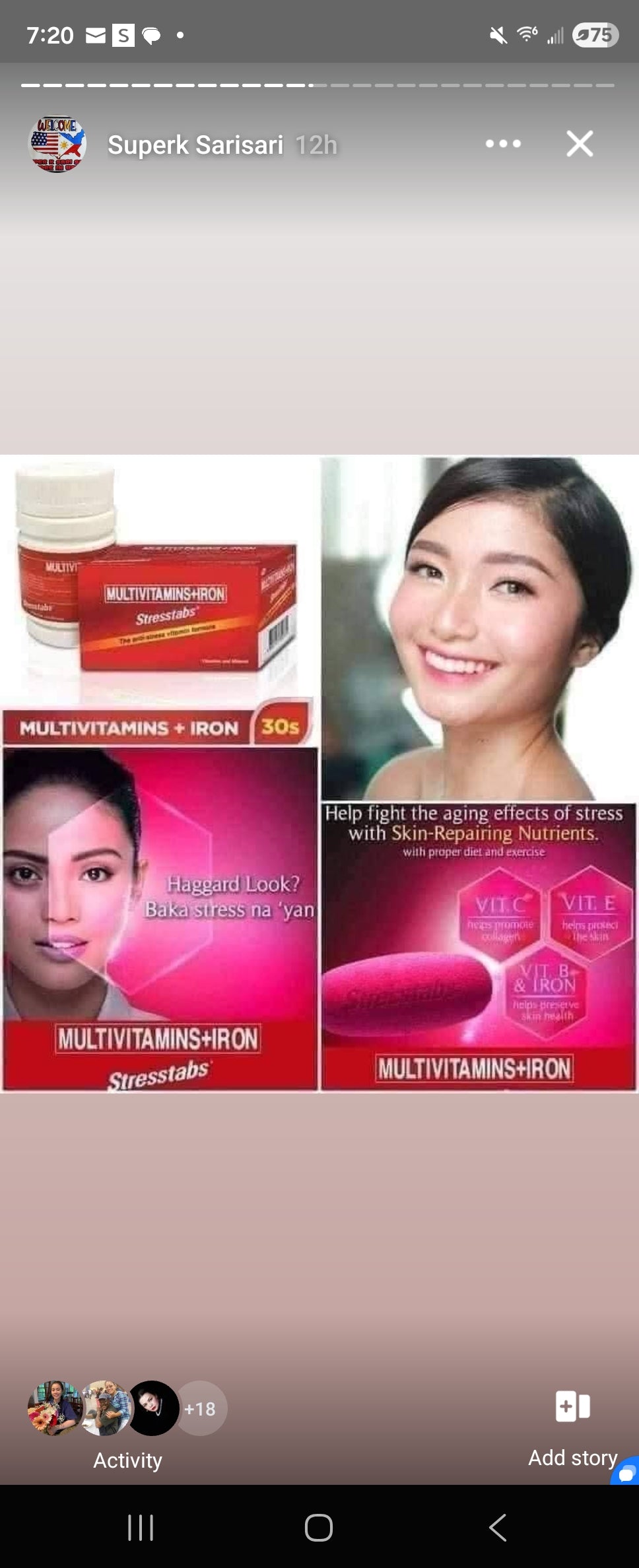 Stresstab multivitamins