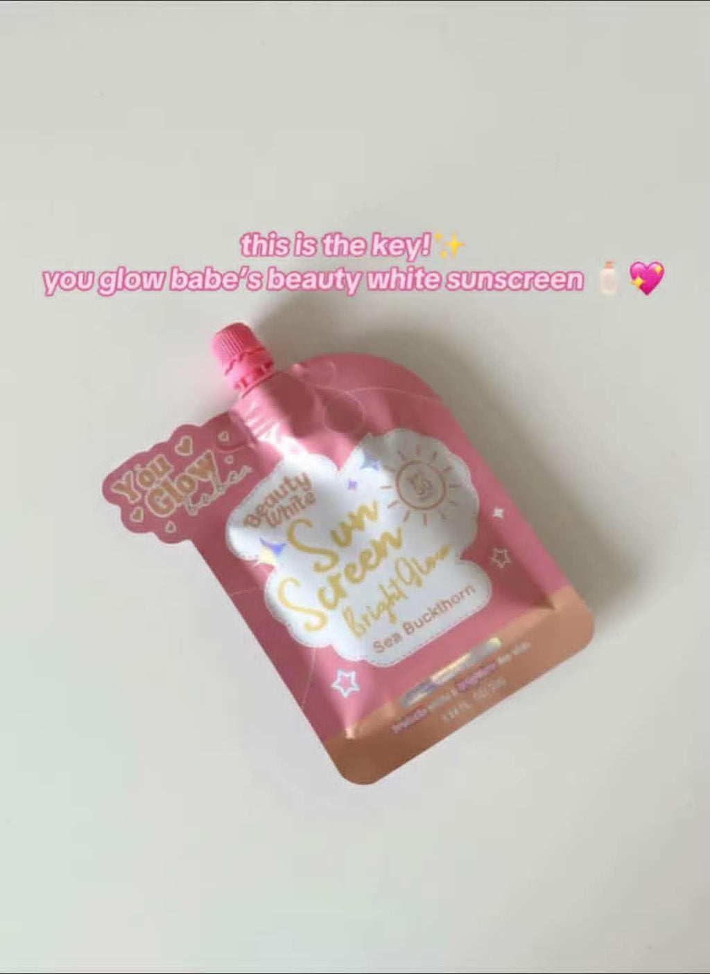 You Glow Babe Beauty White Sunscreen