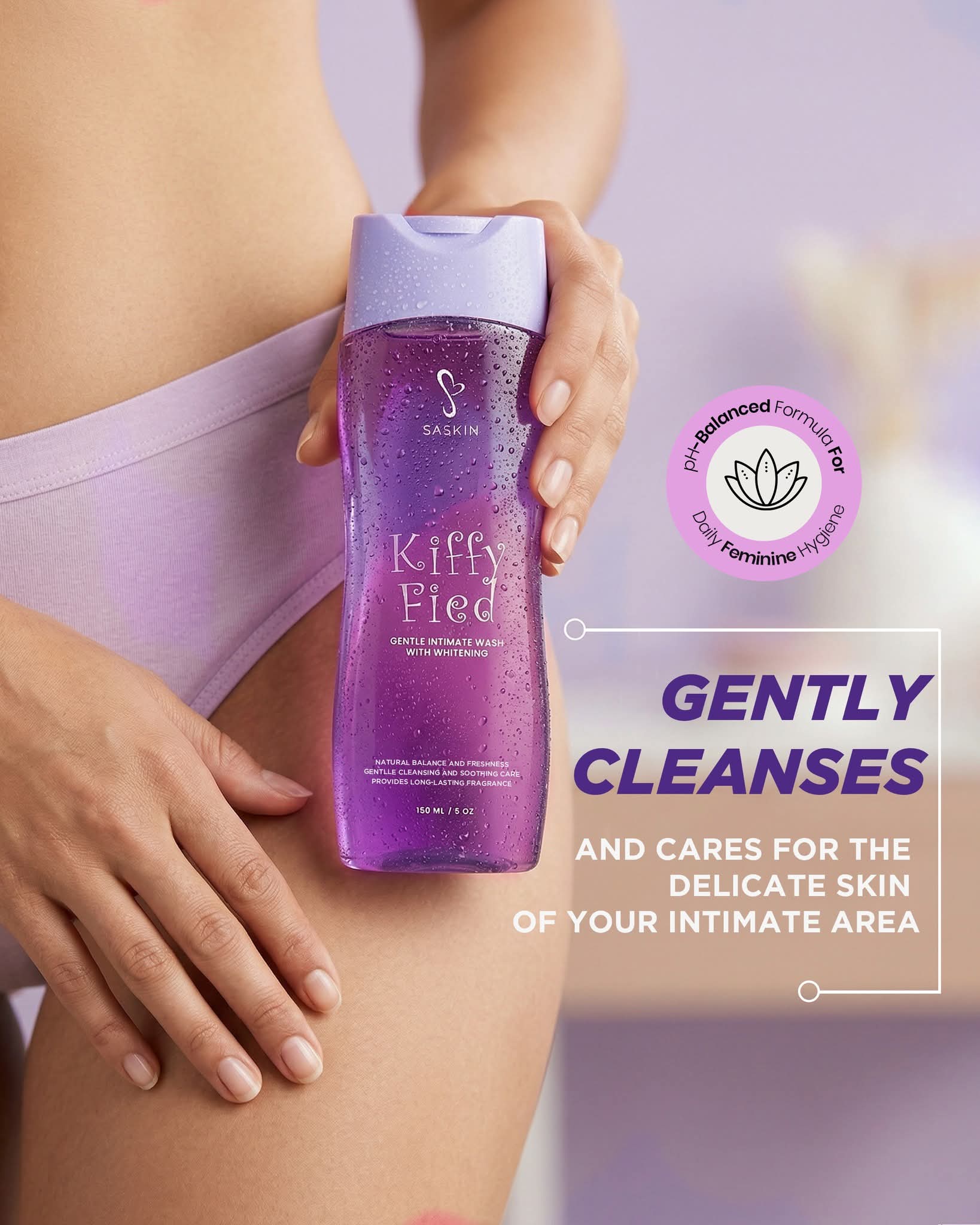 Saskin Kiffyfied Gentle Intimate Wash