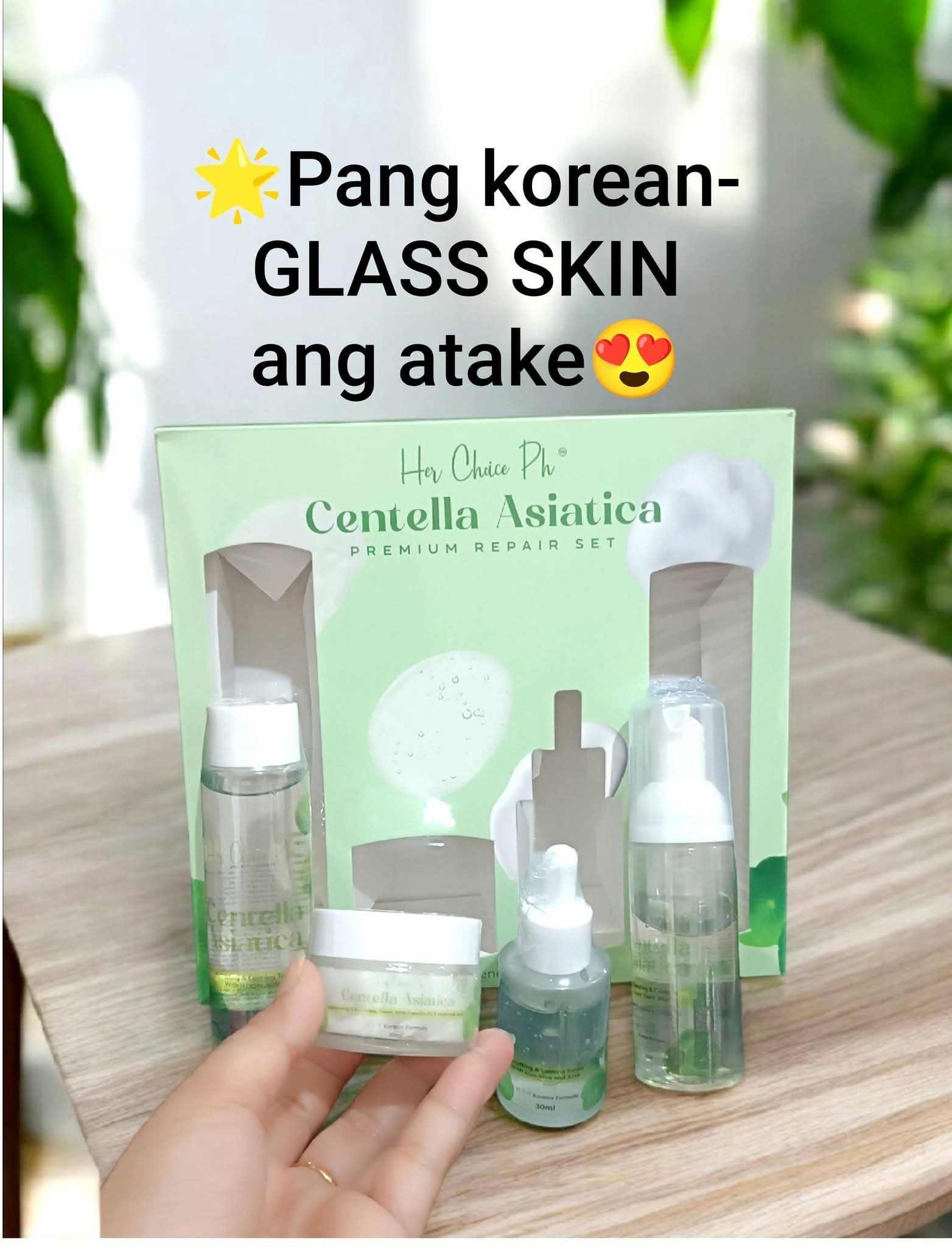 Her Choice PH Centella Asiatica Premium Repair Set
