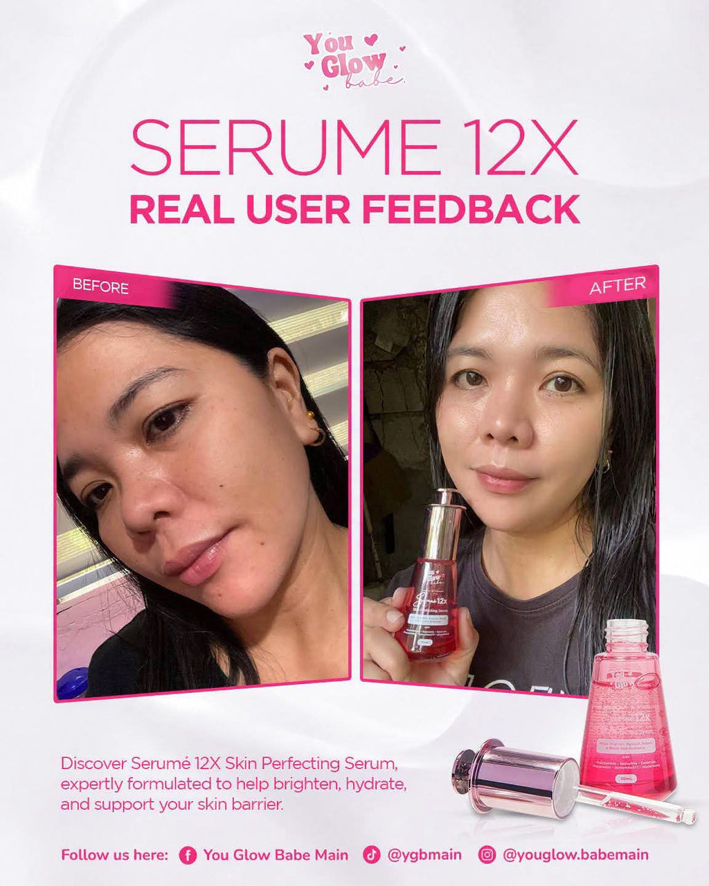You glow babe serum 12x