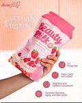 Beauty Milk Strawberry Flavor = quick glow from within kahit pagod na sa life