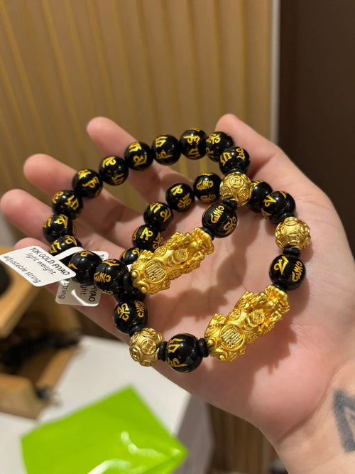 10k Us gold piyao bracelet