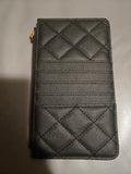 Black  phone wallet